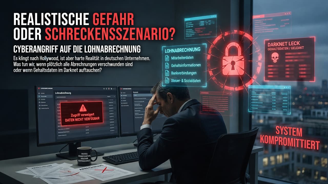 Cyberangriff auf die Lohnabrechnung