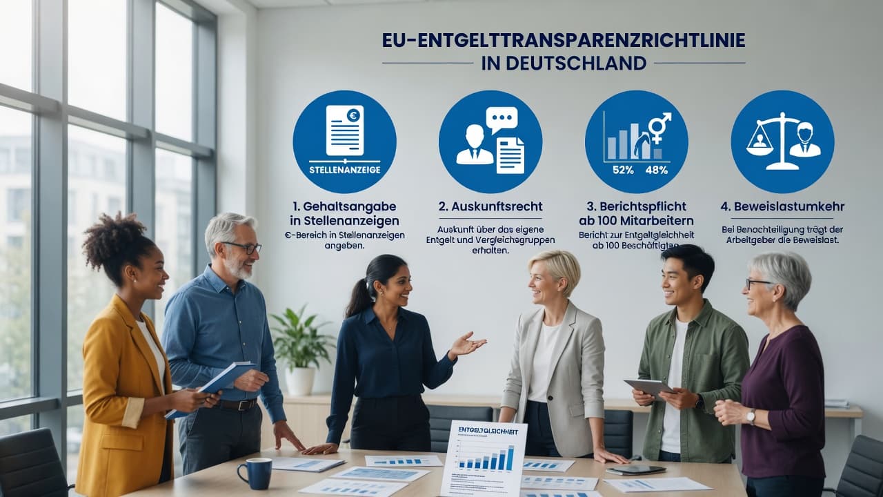 Entgelttransparenz - was gilt nun in Deutschland?